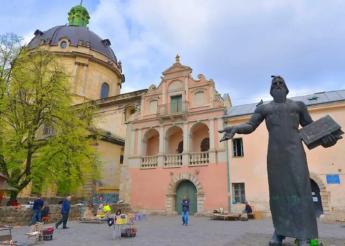 в центрі львова - 1 хв до площі ринок Apartamento